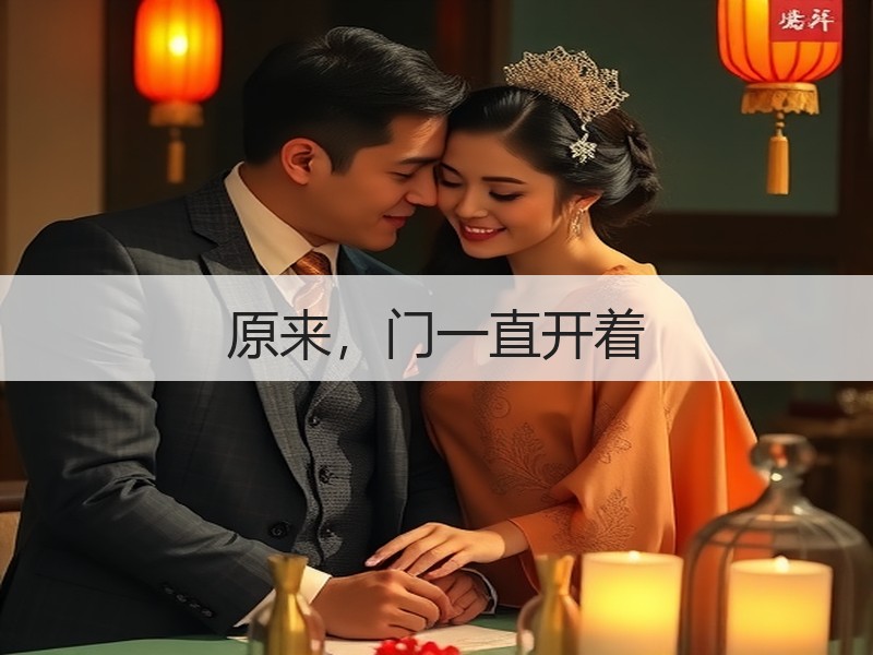 原来，门一直开着