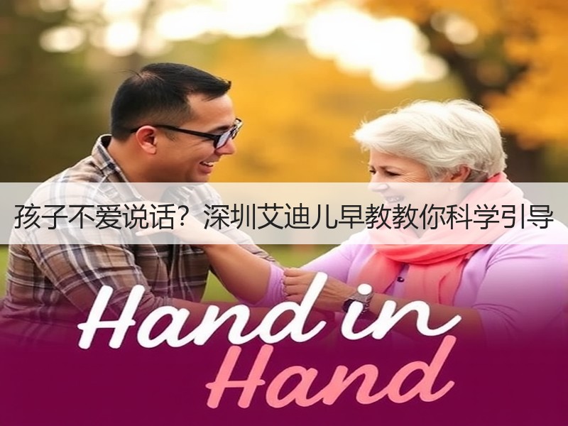 孩子不爱说话？深圳艾迪儿早教教你科学引导