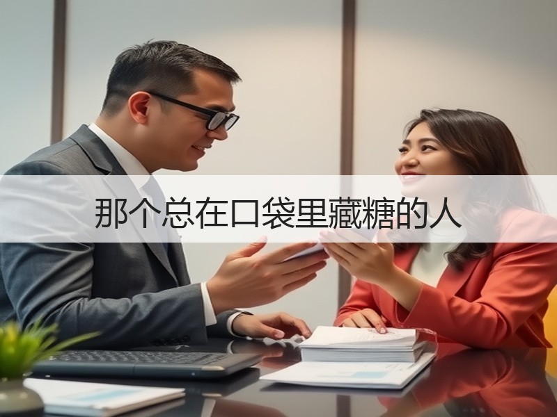 那个总在口袋里藏糖的人
