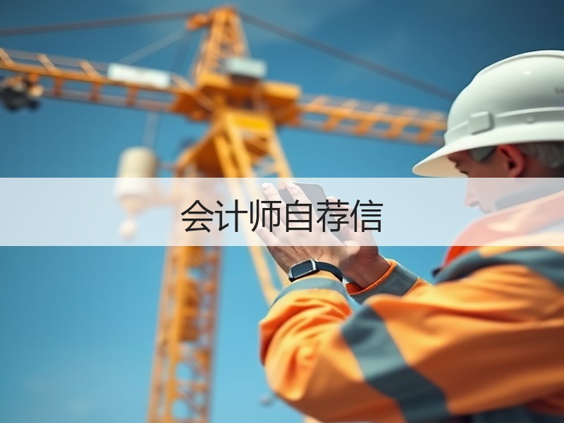 会计师自荐信