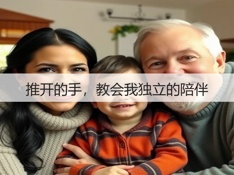 推开的手，教会我独立的陪伴