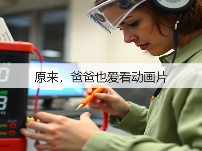 原来，爸爸也爱看动画片