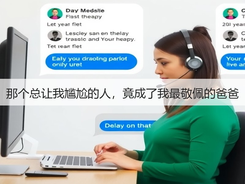 那个总让我尴尬的人，竟成了我最敬佩的爸爸