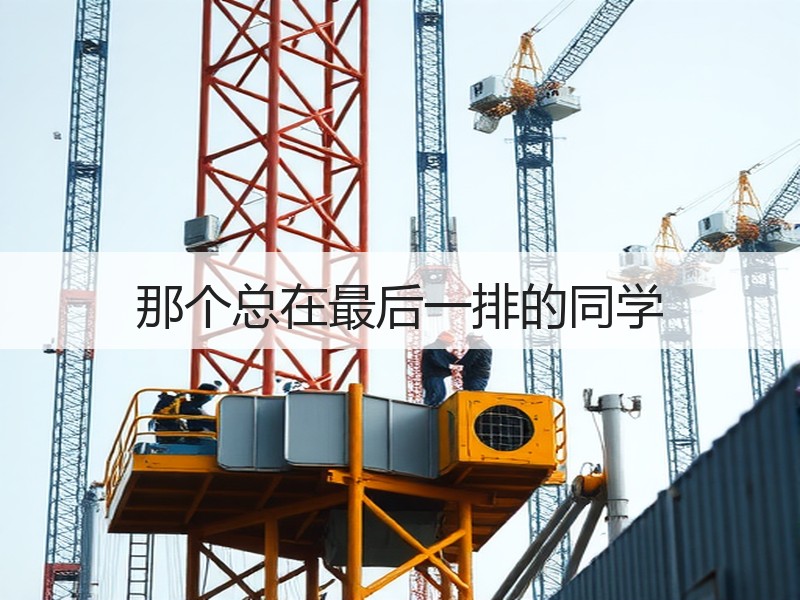 那个总在最后一排的同学