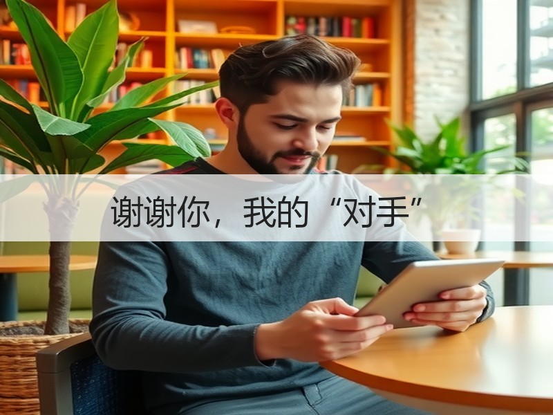 谢谢你，我的“对手”