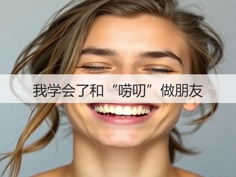 我学会了和“唠叨”做朋友