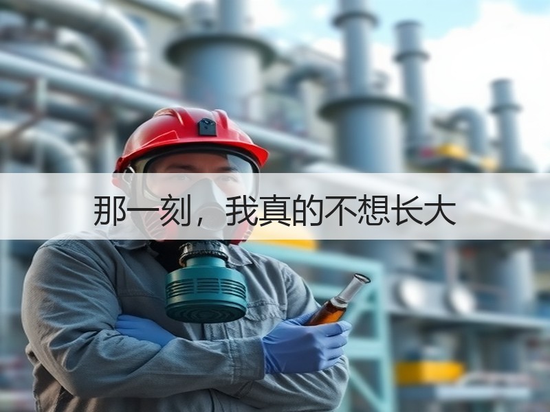 那一刻，我真的不想长大