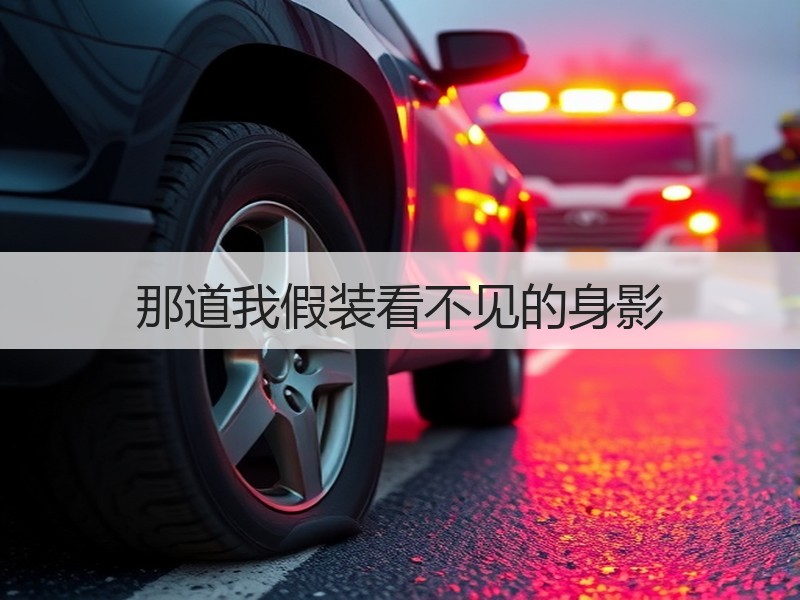 那道我假装看不见的身影