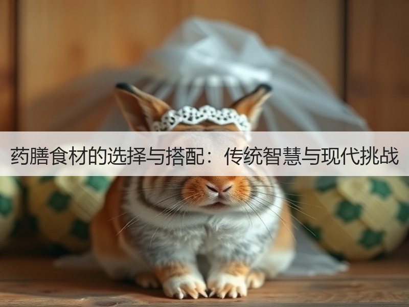 药膳食材的选择与搭配：传统智慧与现代挑战