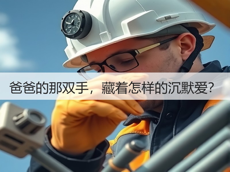 爸爸的那双手，藏着怎样的沉默爱？