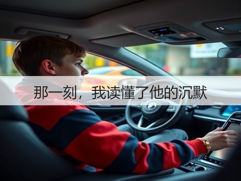 那一刻，我读懂了他的沉默
