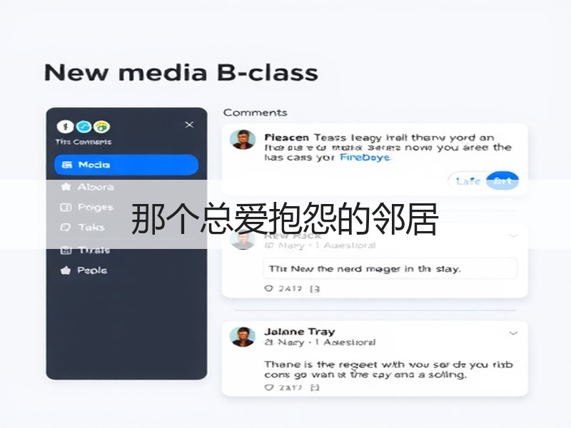 那个总爱抱怨的邻居