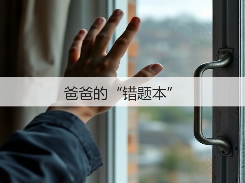 爸爸的“错题本”