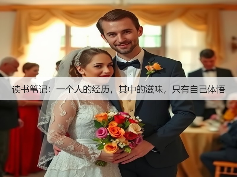 读书笔记：一个人的经历，其中的滋味，只有