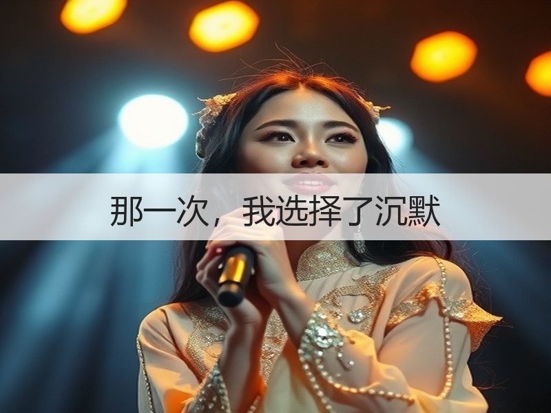 那一次，我选择了沉默